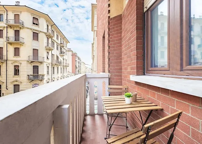 Loft Free Parking E Wifi - Centro E Porta Susa Apartament Turyn