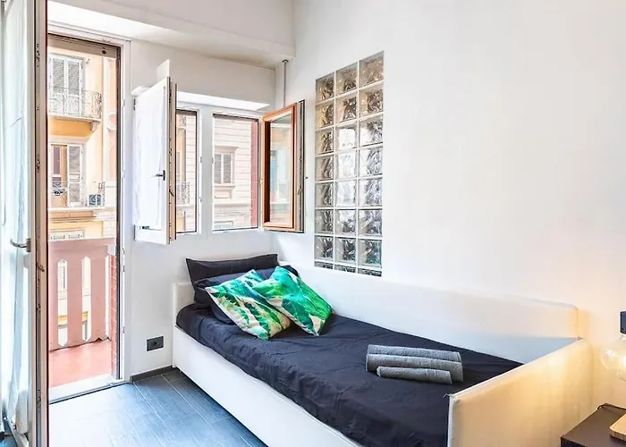 Apartament Loft Free Parking E Wifi - Centro E Porta Susa *